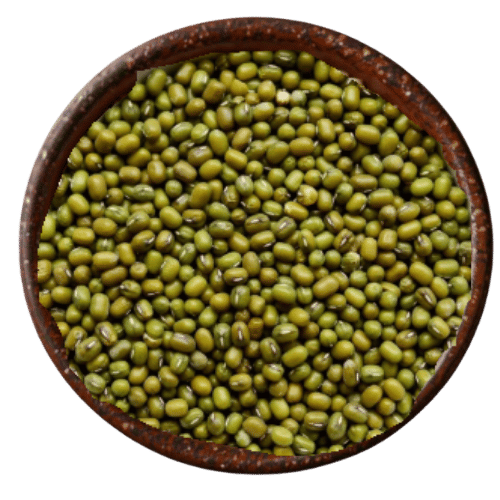 Complete moong pulses collection from Vedafox Group showing Moong Gota (Bold Green Gram)